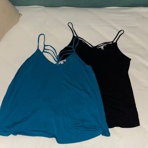 Express Boho Flowy Tank Tops